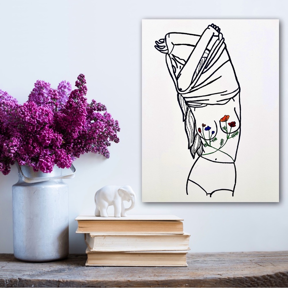 Canvas wall art